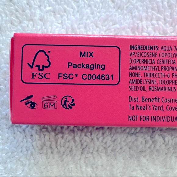 Benefit Cosmetics Mini Fan Fest Fanning & Volumizing Mascara 3g BRAND NEW/SEALED - Picture 11 of 11